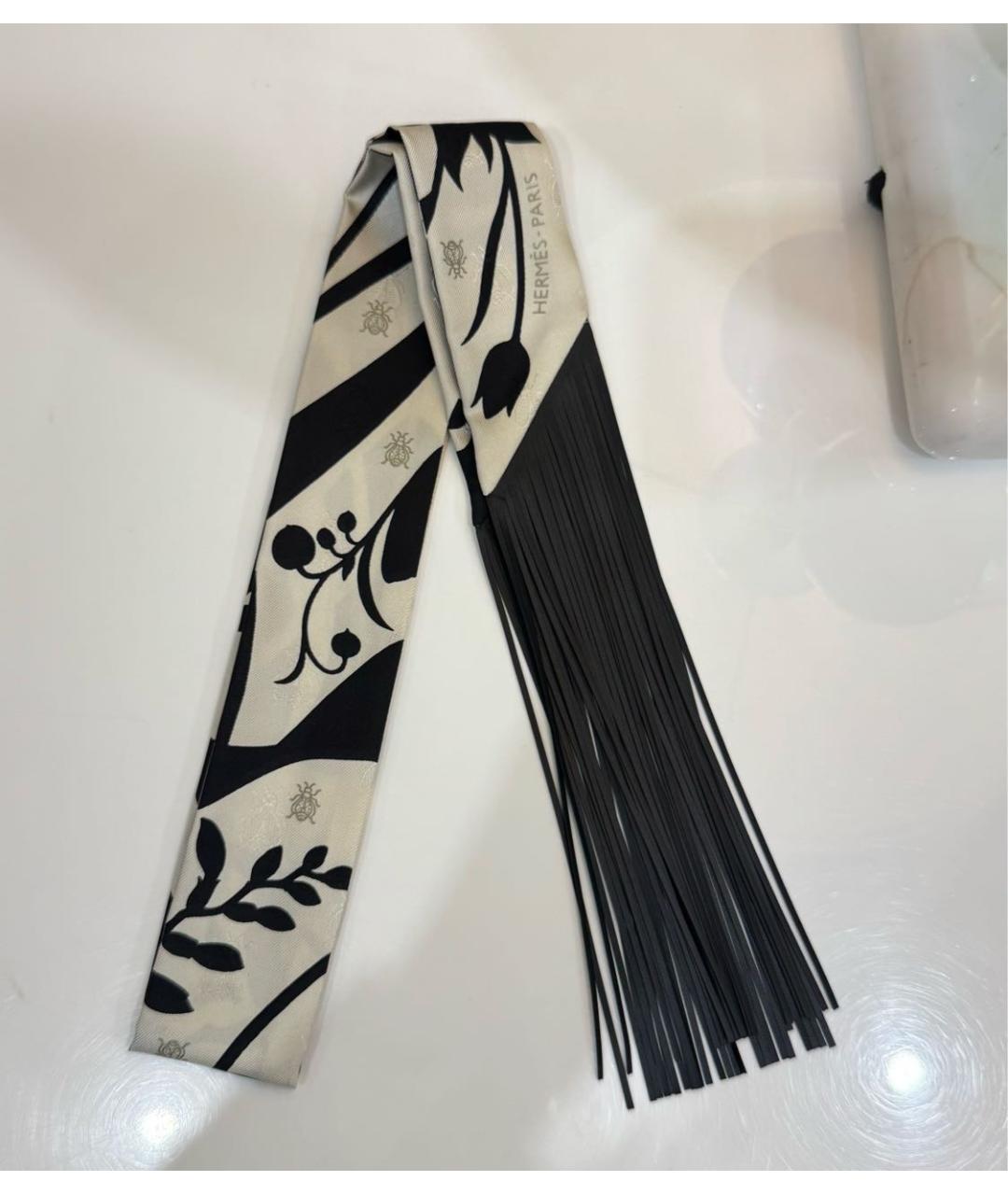 HERMES Мульти шелковый платок, фото 8