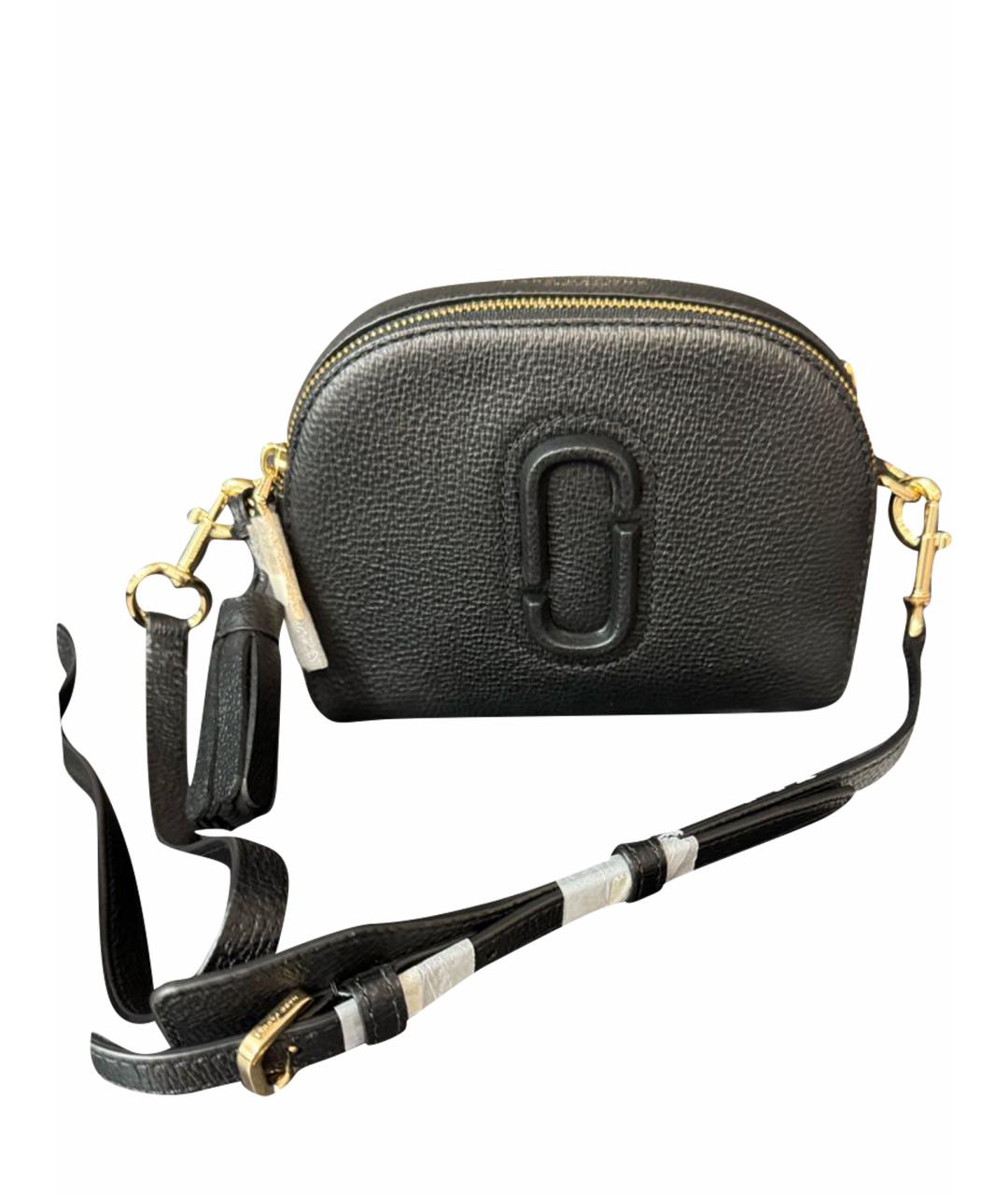 MARC JACOBS Черная кожаная сумка через плечо, фото 1