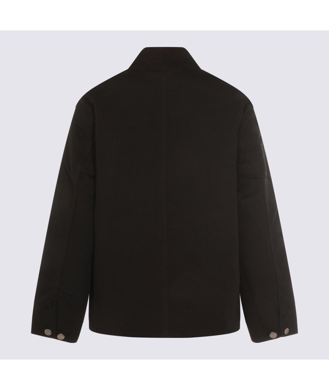 CARHARTT WIP Черная хлопковая куртка, фото 2