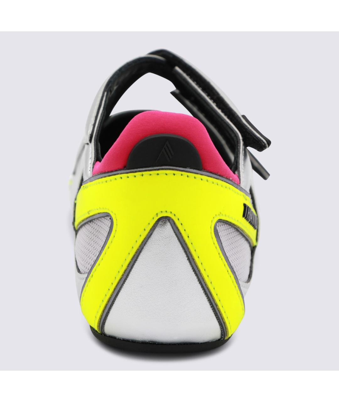 THE ATTICO Серебряные кроссовки, фото 4