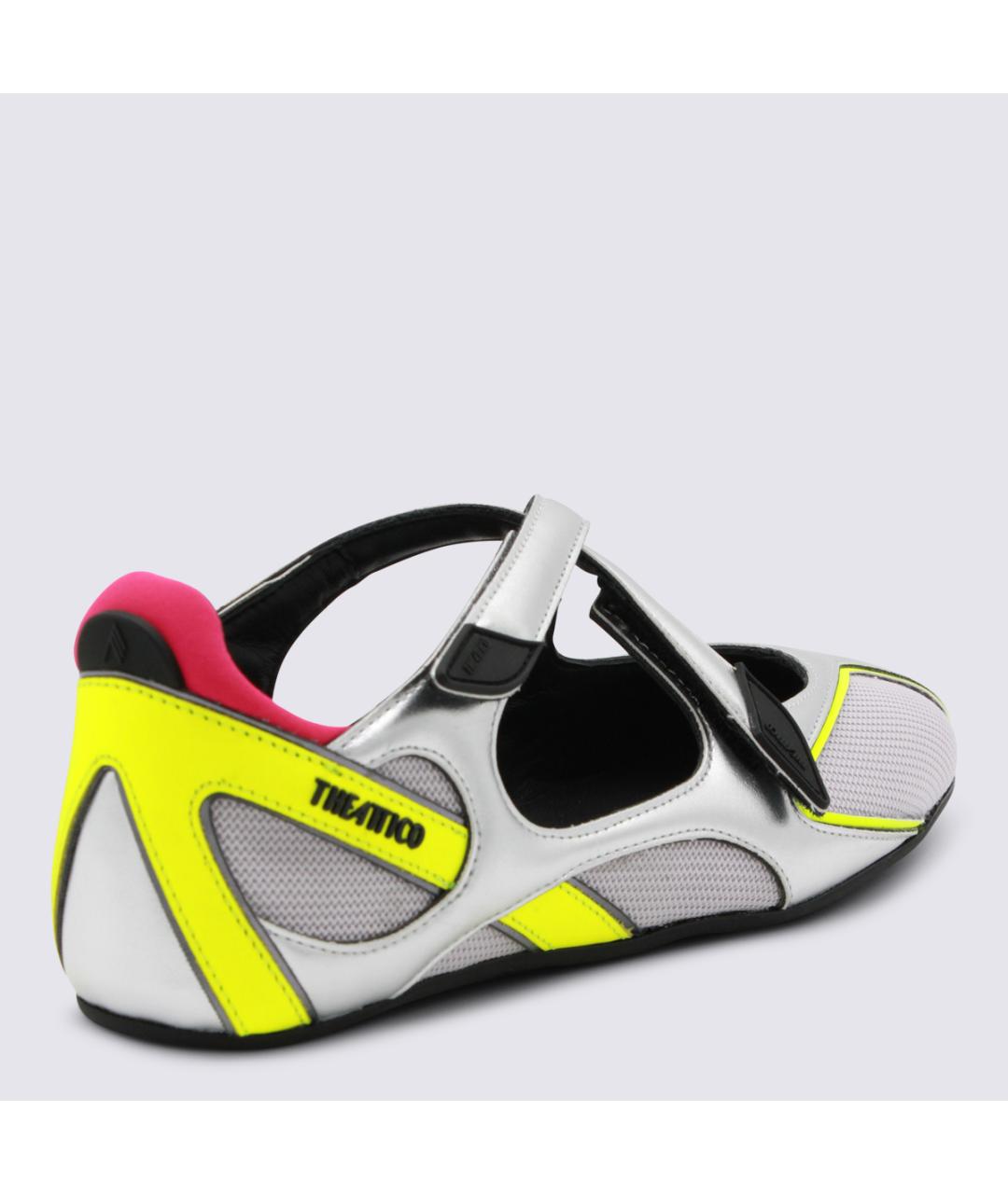 THE ATTICO Серебряные кроссовки, фото 3