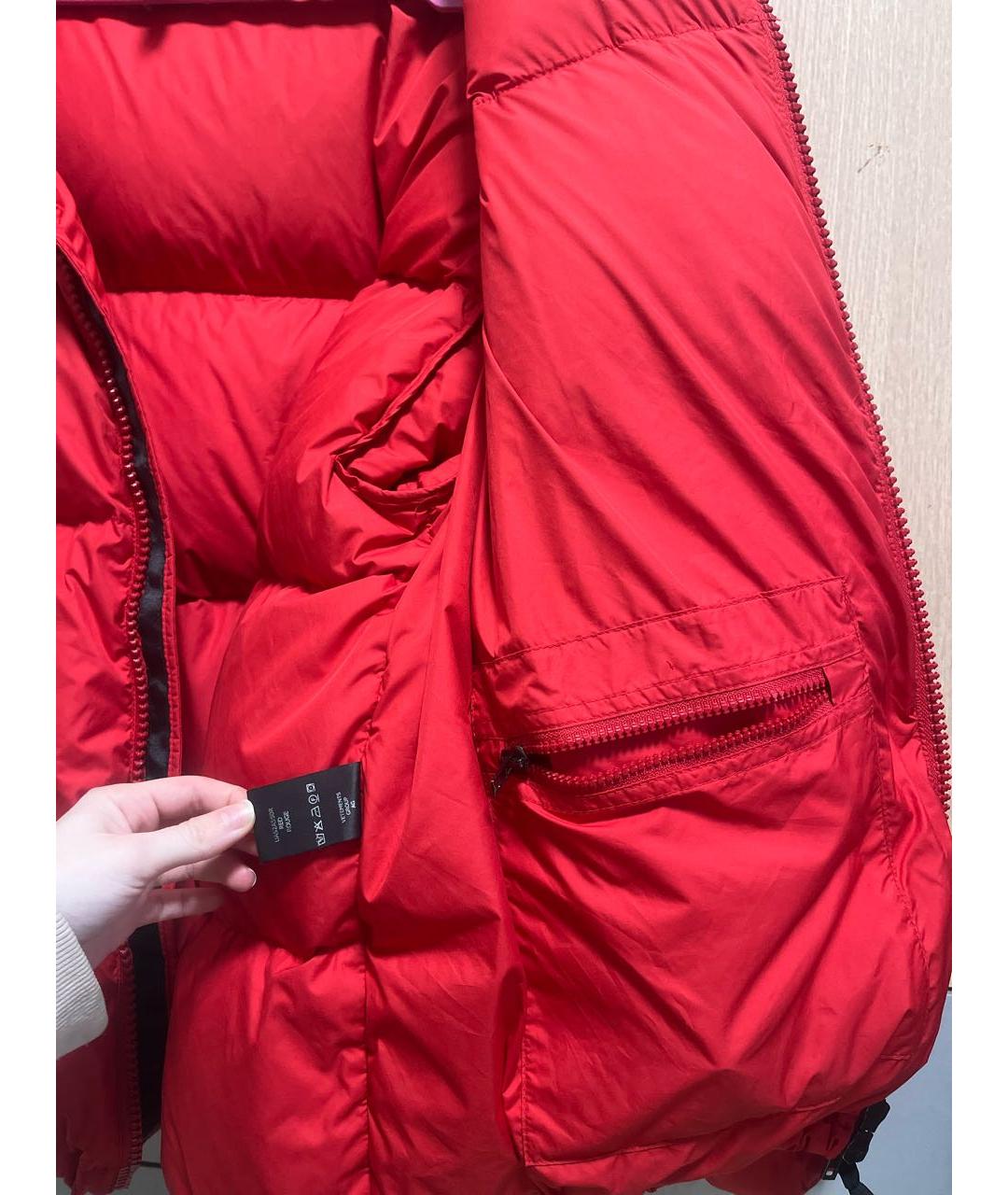 VETEMENTS Красная полиэстеровая куртка, фото 5