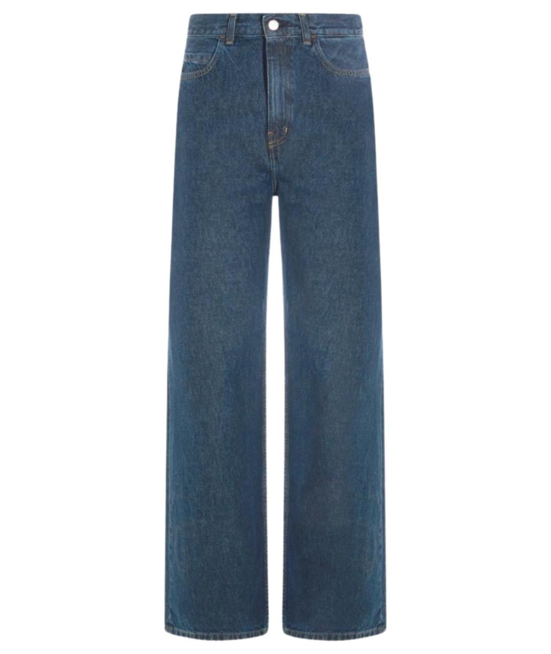 CARHARTT WIP Синие хлопковые прямые джинсы, фото 1