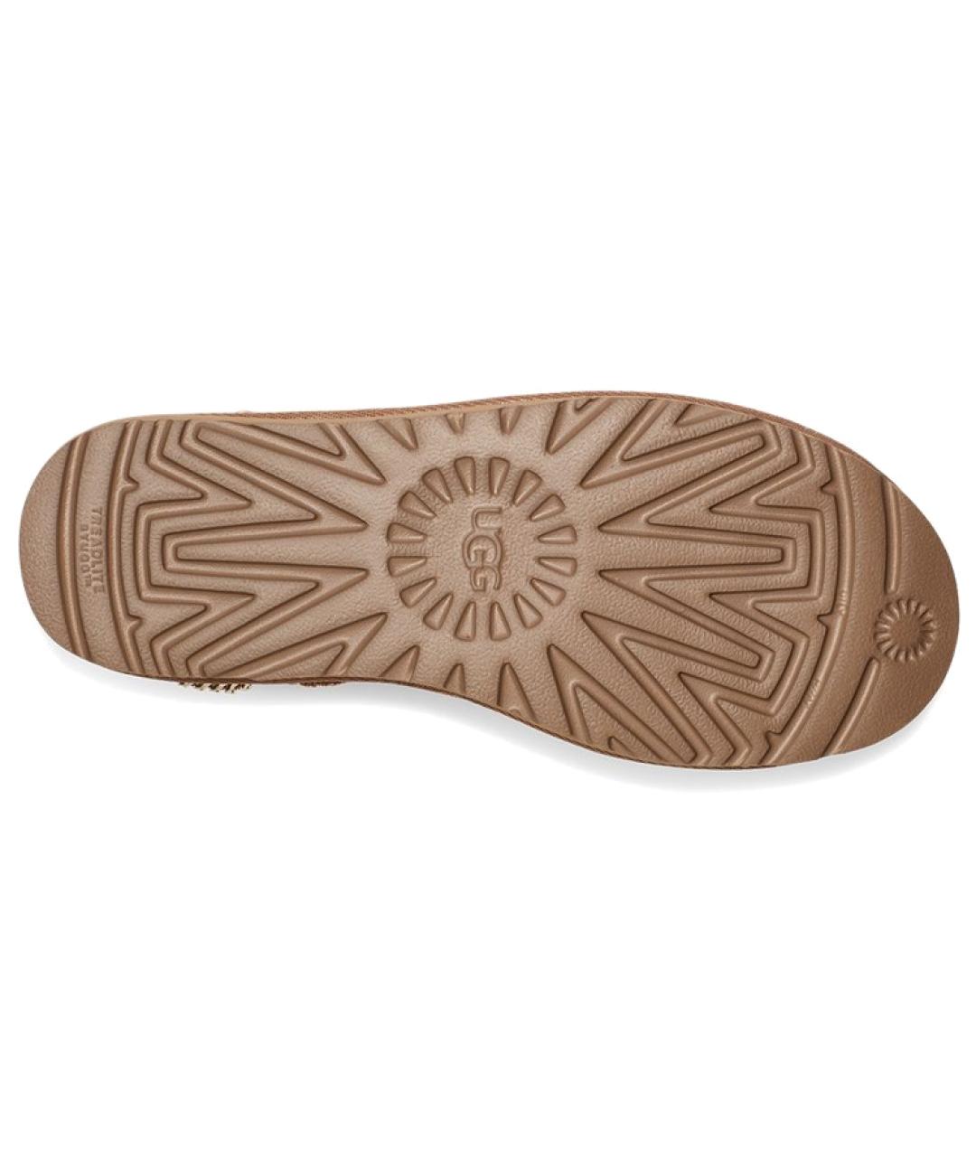 UGG AUSTRALIA Коричневые замшевые ботинки, фото 6