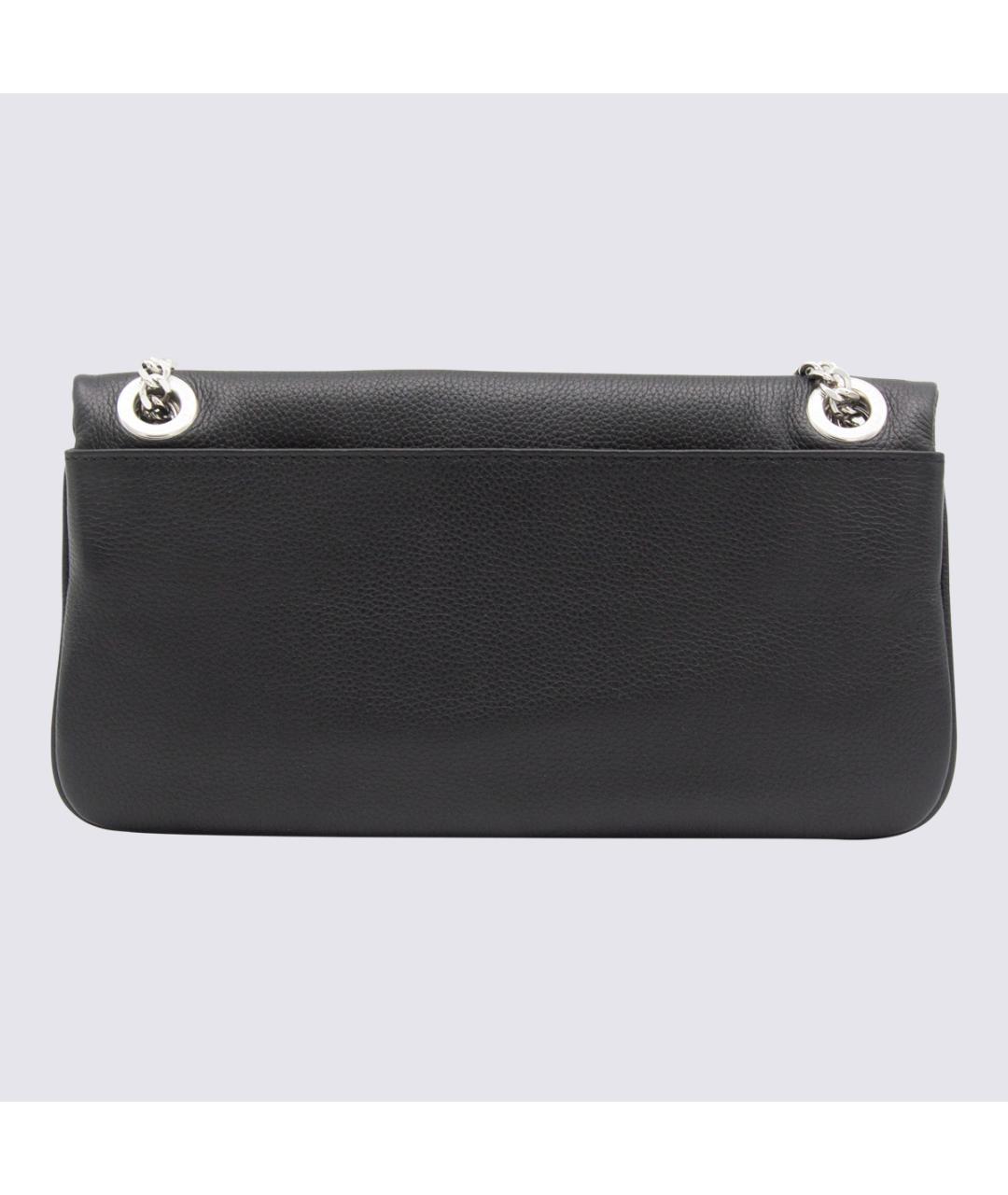 ZADIG & VOLTAIRE Черная кожаная сумка через плечо, фото 3