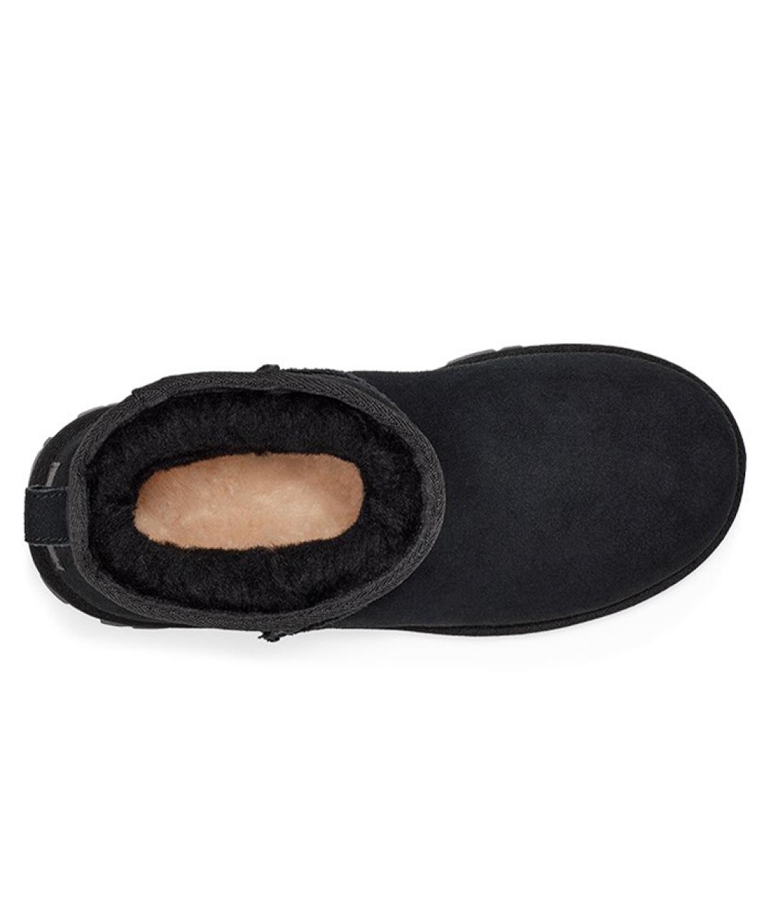 UGG AUSTRALIA Черные замшевые ботинки, фото 5