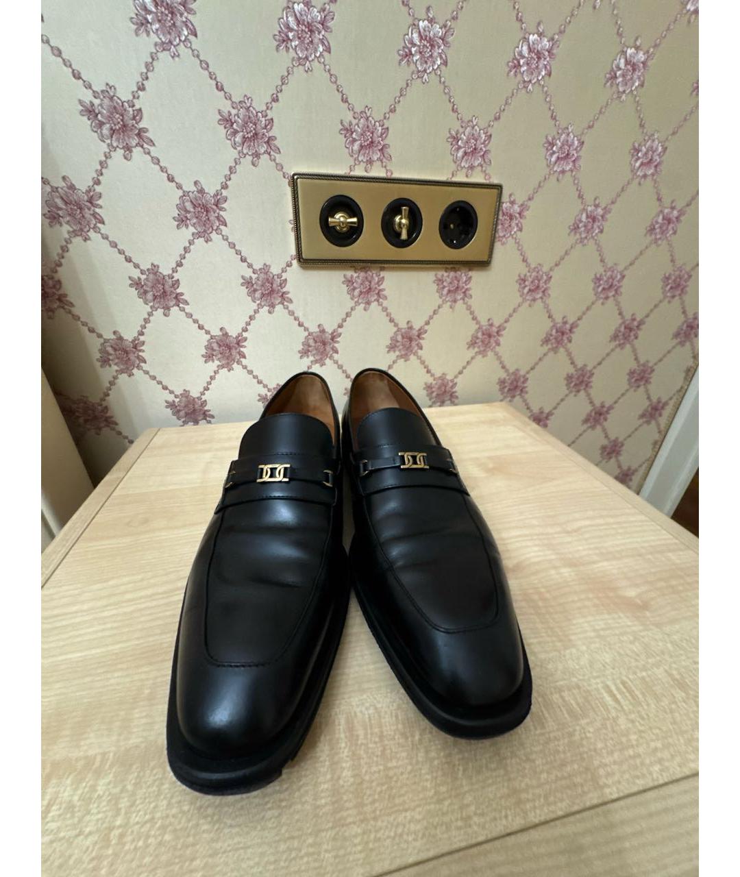 TOD'S Черные кожаные туфли, фото 2