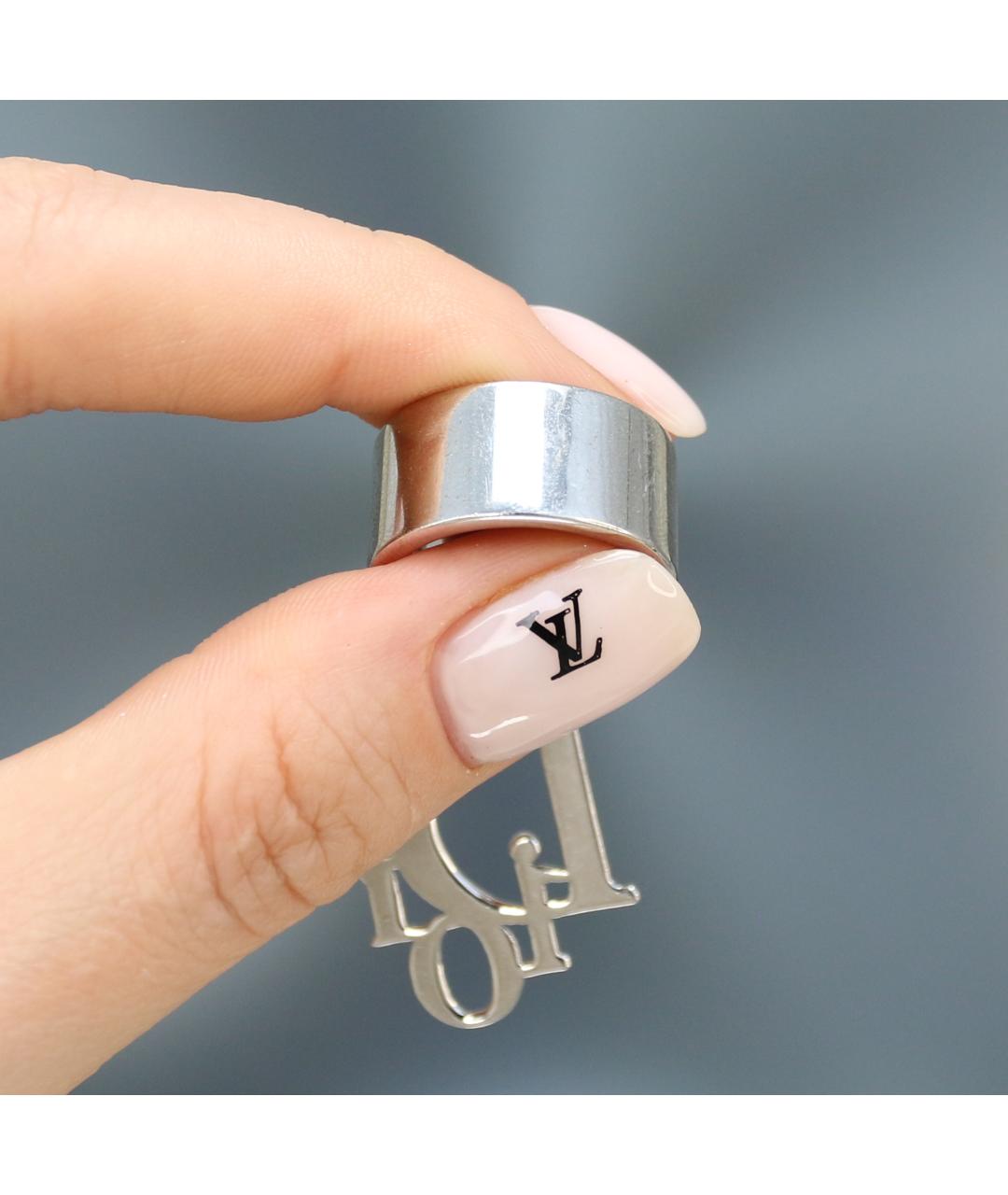 CHRISTIAN DIOR Серебряное с серебряным покрытием кольцо, фото 5