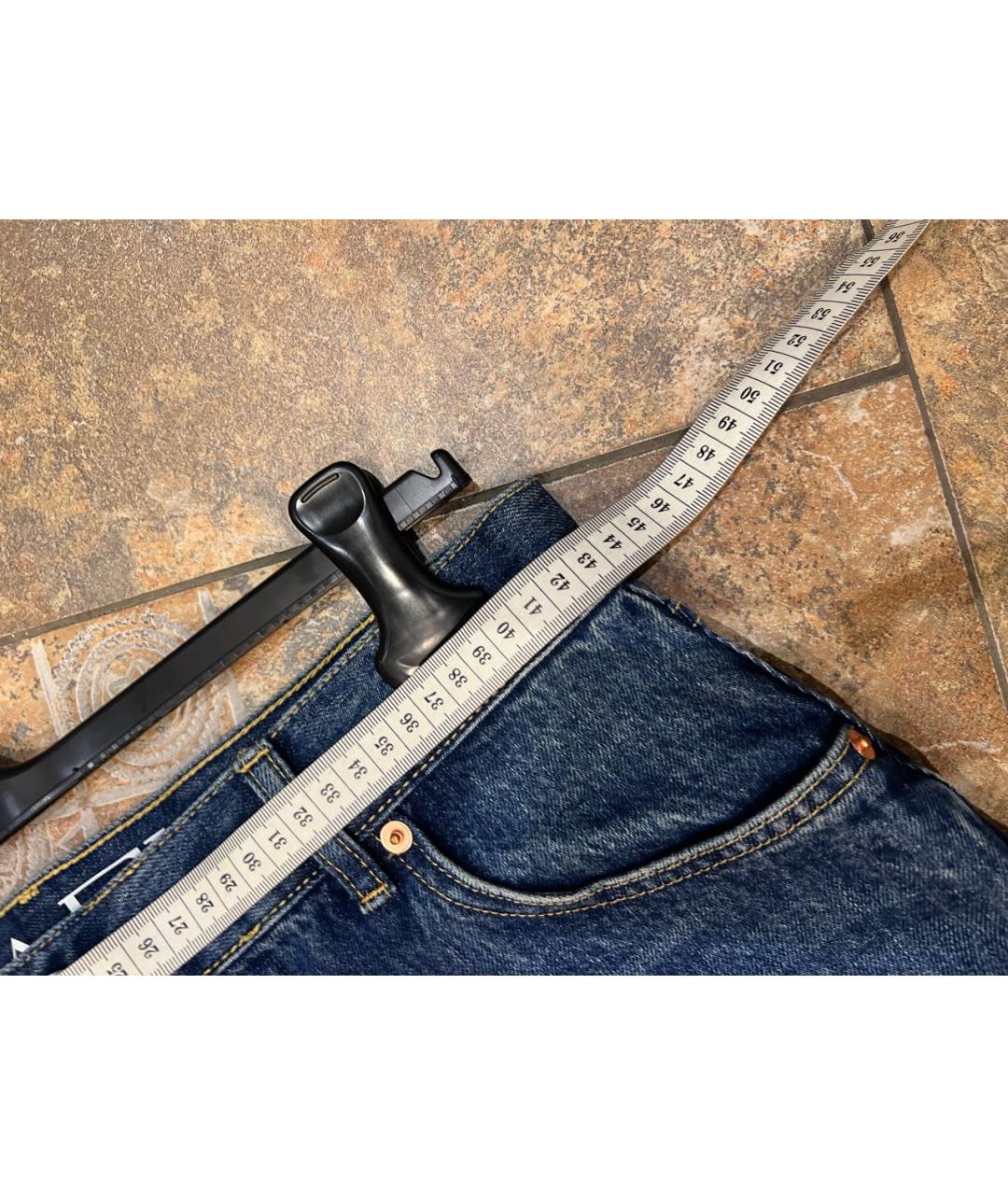 RAEY Синяя деним юбка макси, фото 5