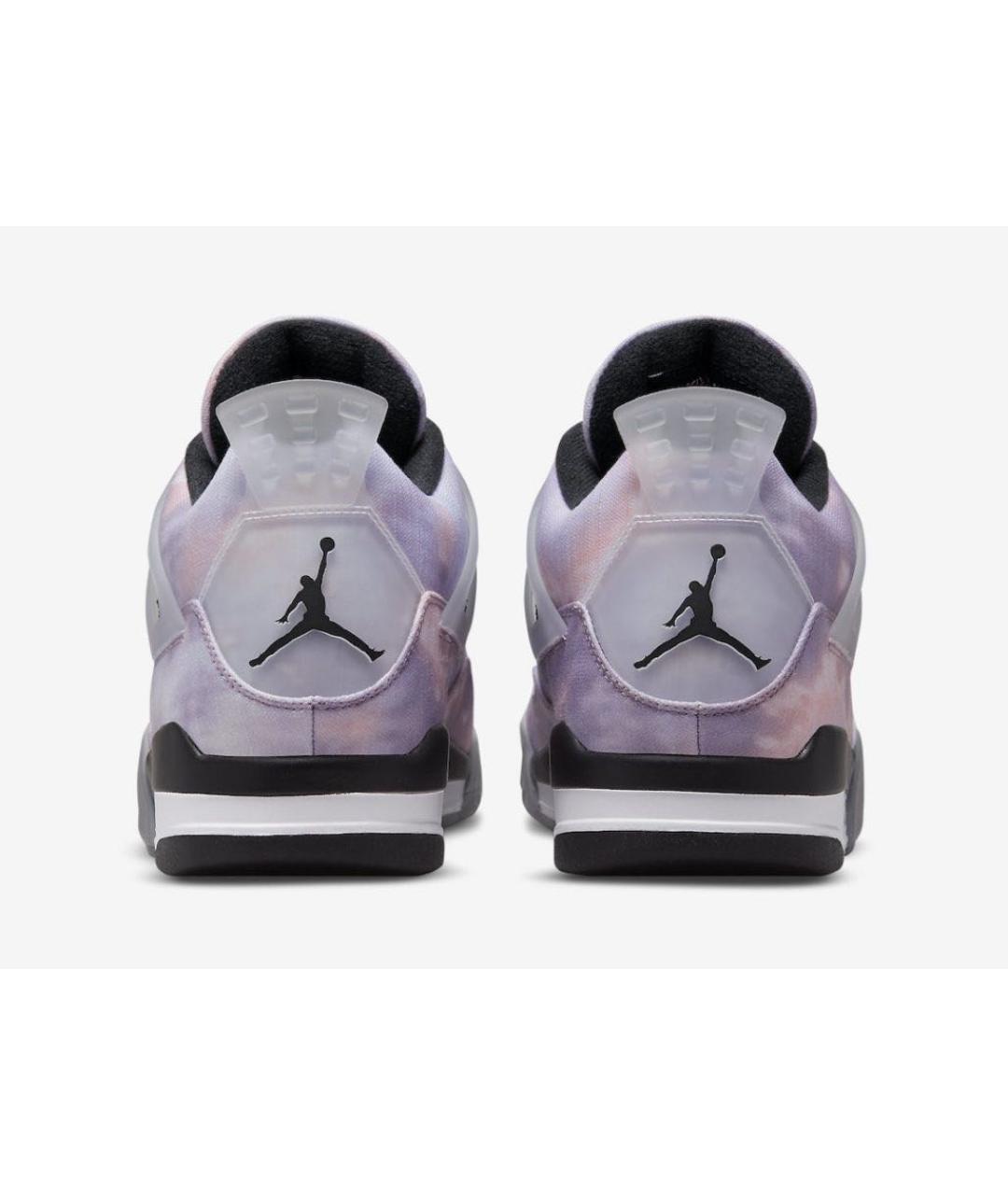 JORDAN Фиолетовые текстильные низкие кроссовки / кеды, фото 5