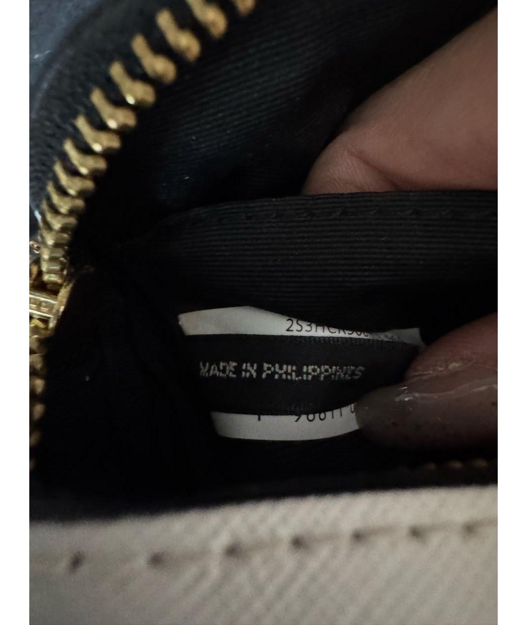 MARC JACOBS Черная кожаная сумка через плечо, фото 7