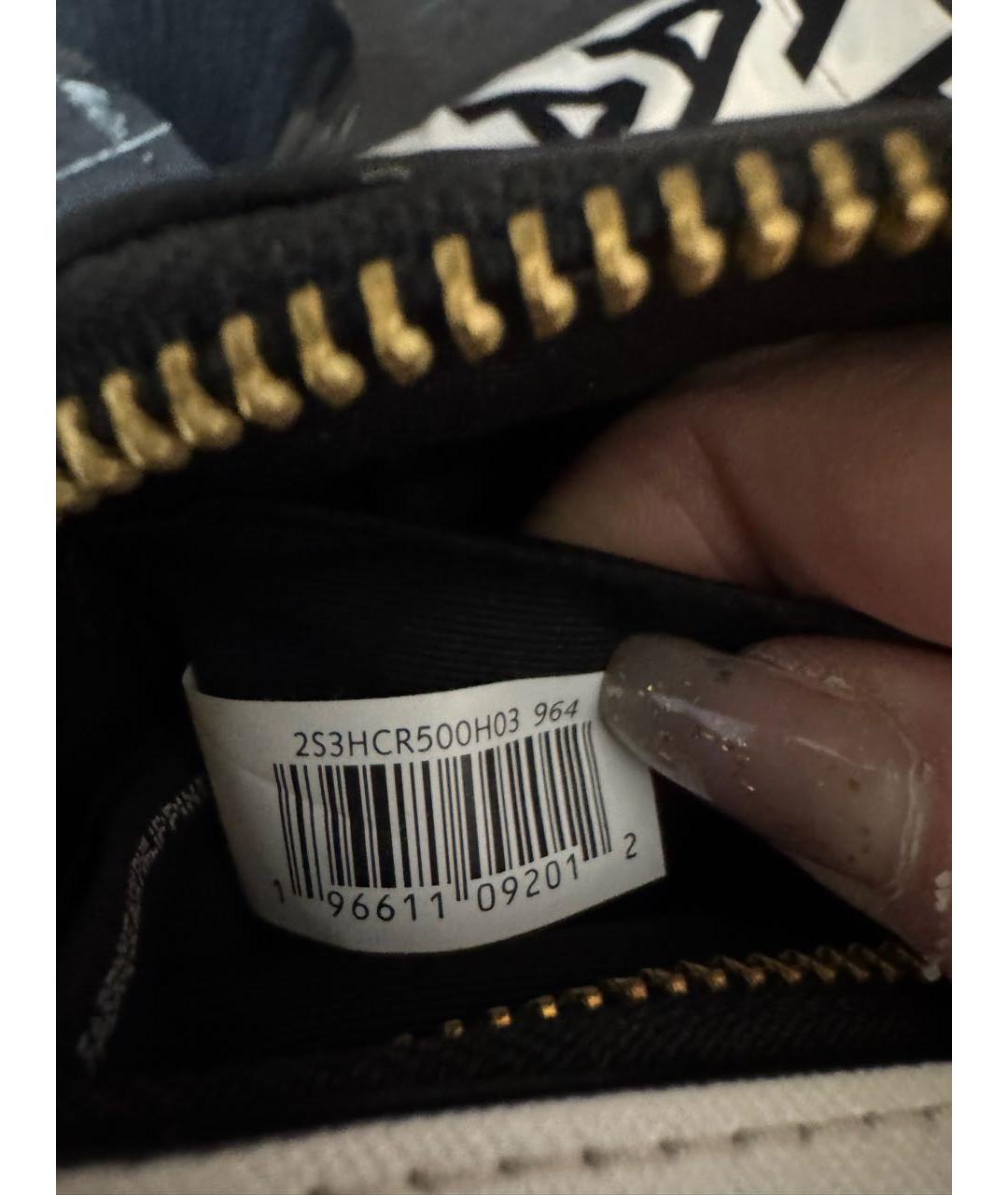 MARC JACOBS Черная кожаная сумка через плечо, фото 5