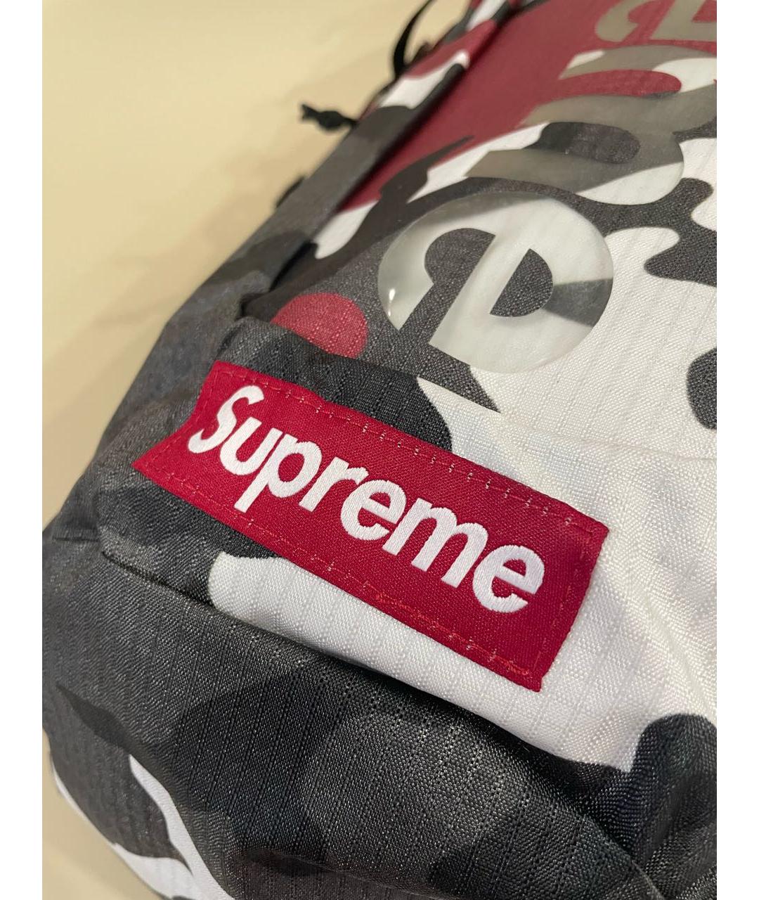 SUPREME Красный синтетический рюкзак, фото 8