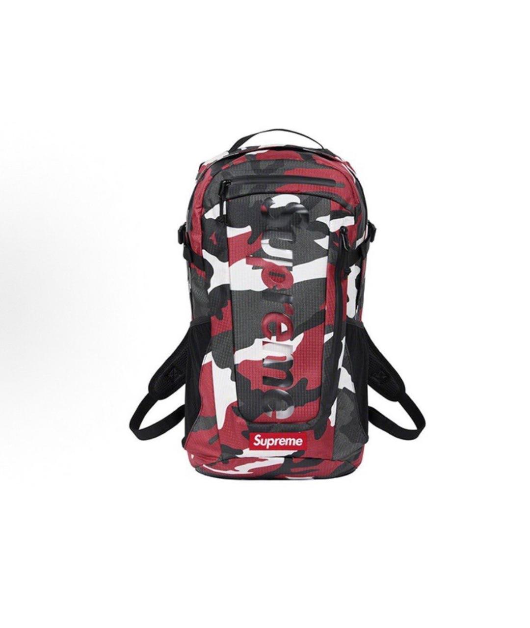 SUPREME Красный синтетический рюкзак, фото 9
