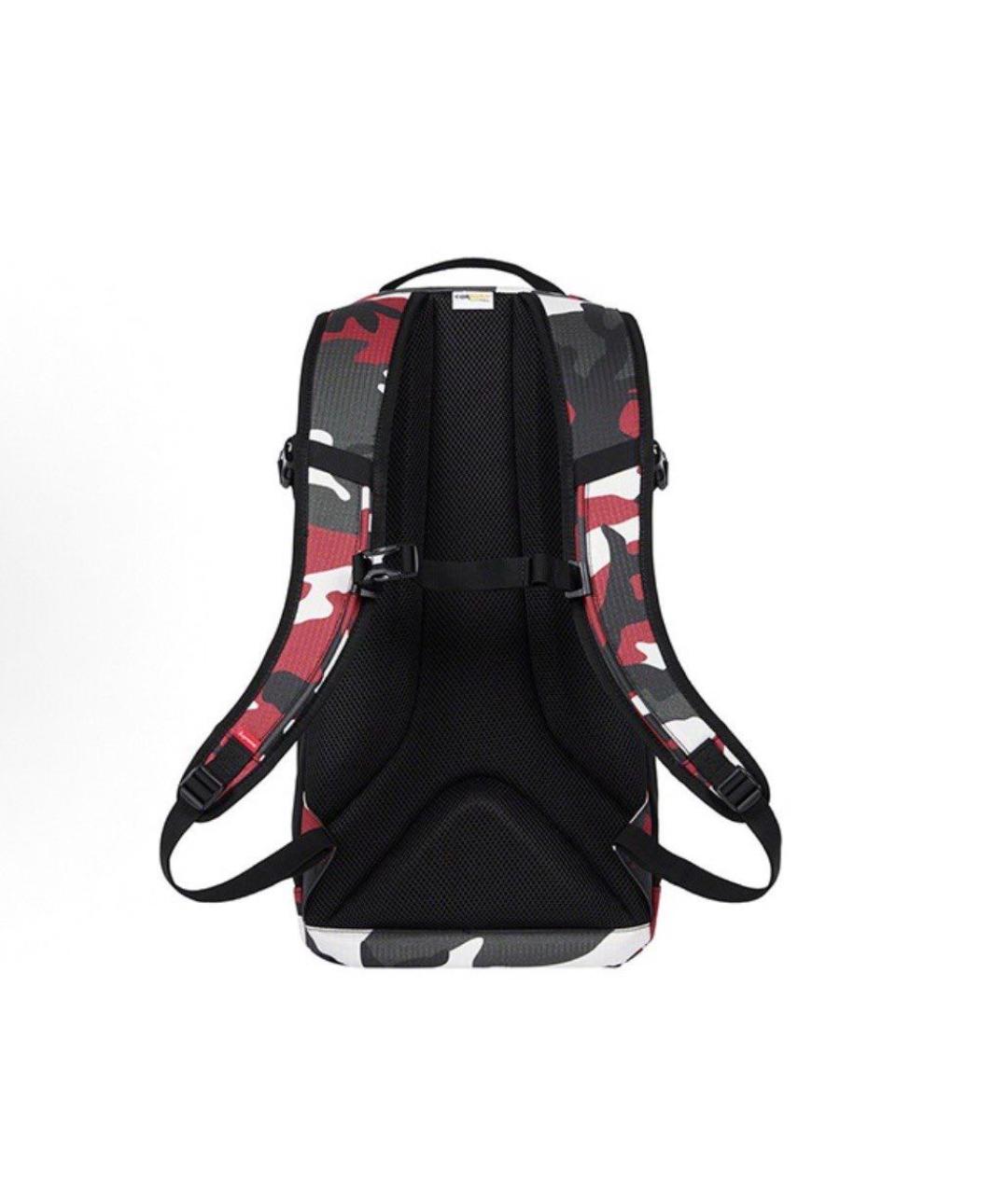 SUPREME Красный синтетический рюкзак, фото 3