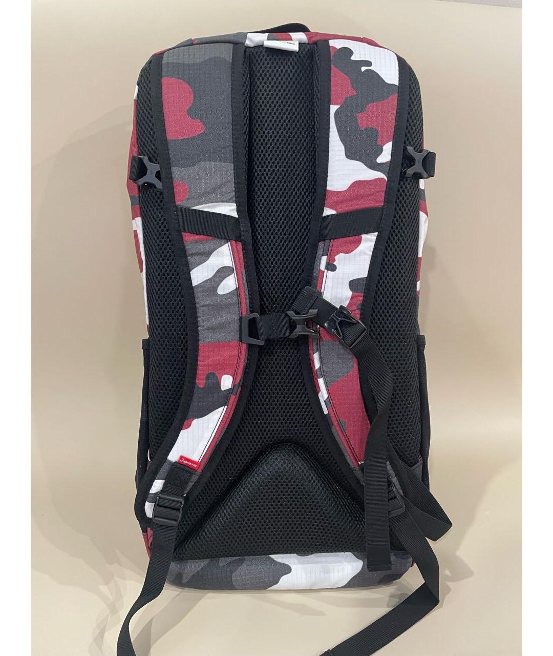 SUPREME Красный синтетический рюкзак, фото 7