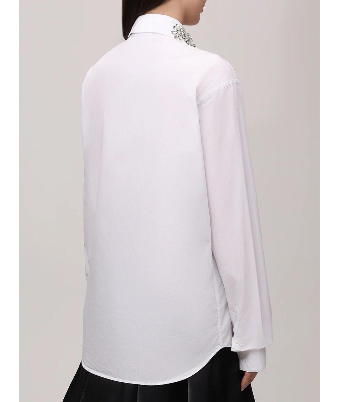 NO. 21 Белая хлопковая рубашка, фото 2