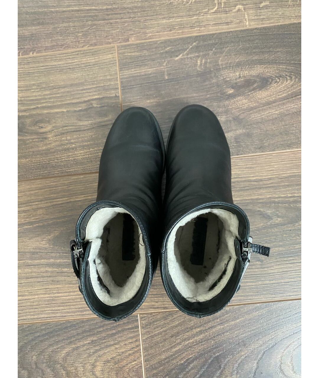 BALDININI Черные кожаные ботинки, фото 3