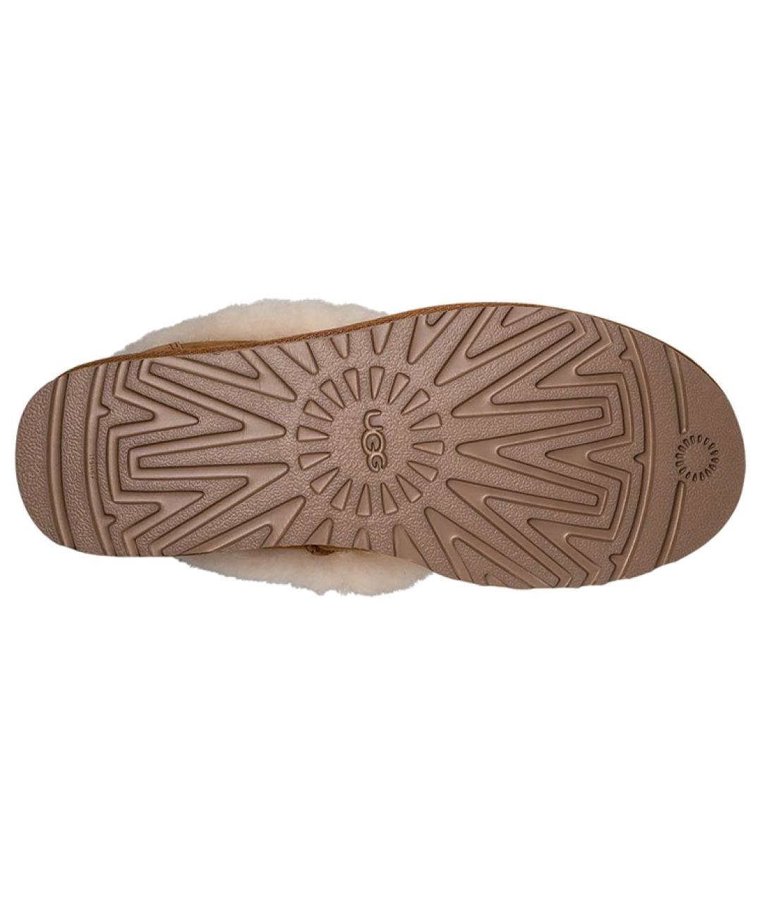 UGG AUSTRALIA Коричневые замшевые ботинки, фото 6