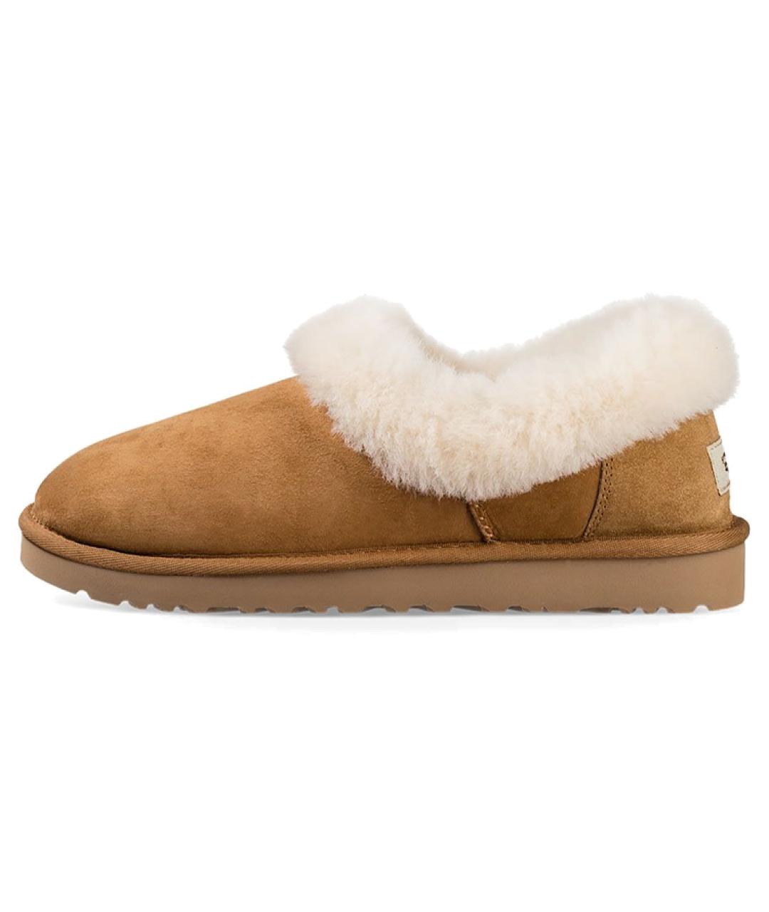 UGG AUSTRALIA Коричневые замшевые ботинки, фото 2