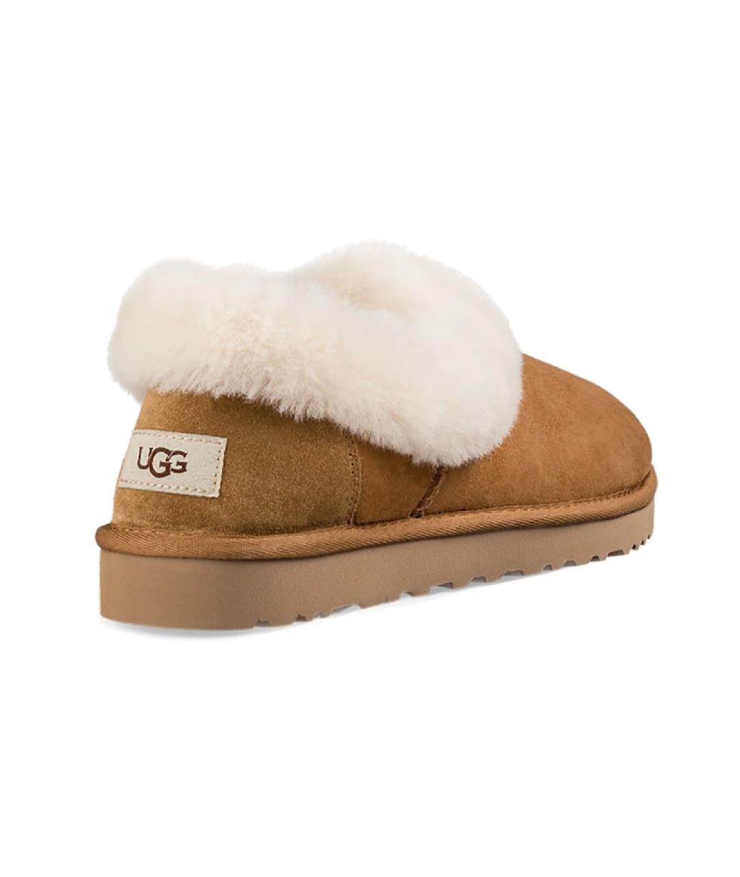 UGG AUSTRALIA Коричневые замшевые ботинки, фото 5