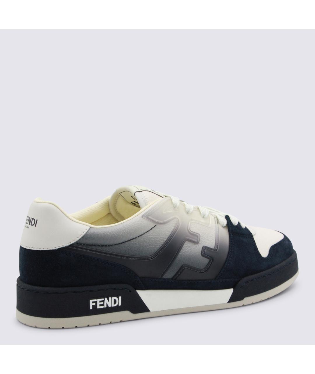 FENDI Мульти кожаные низкие кроссовки / кеды, фото 3