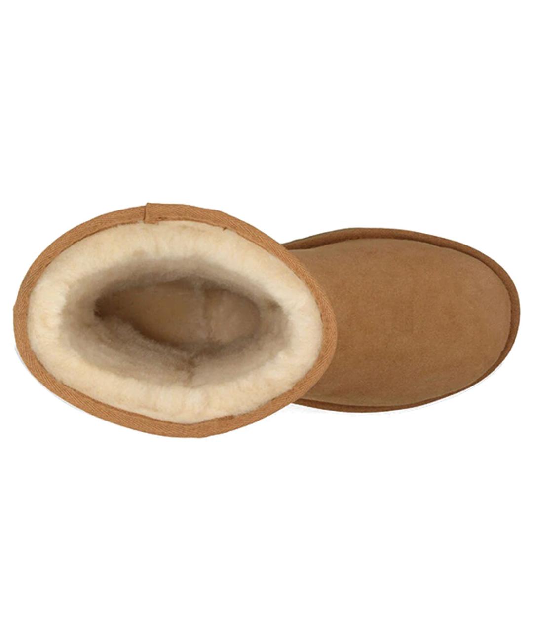 UGG AUSTRALIA Коричневые замшевые высокие ботинки, фото 5