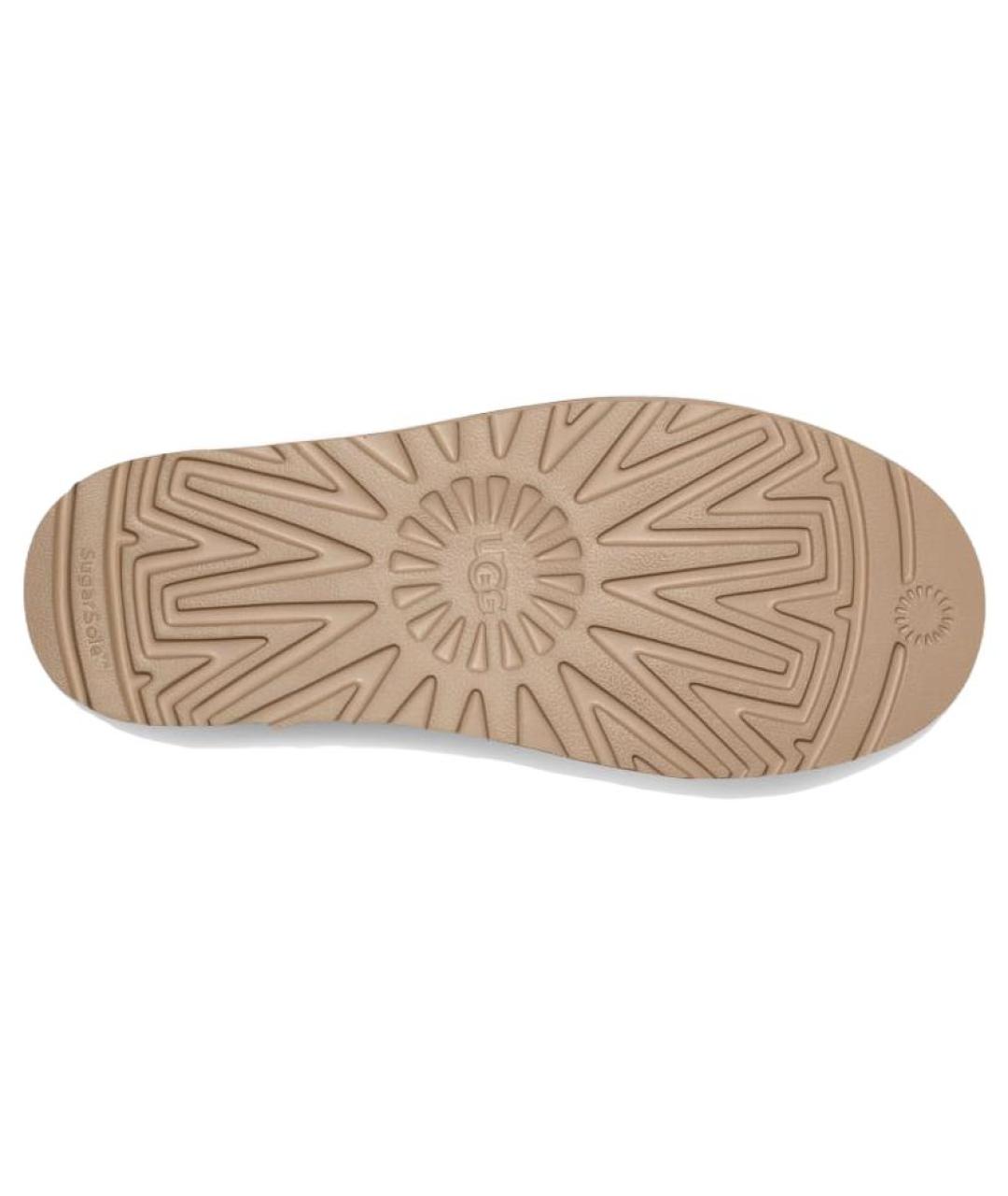 UGG AUSTRALIA Коричневые замшевые ботинки, фото 4