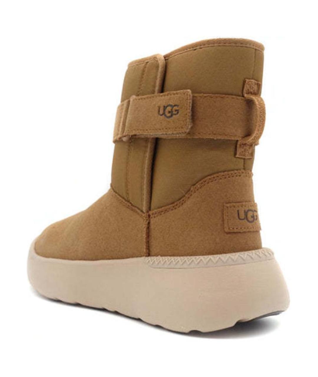 UGG AUSTRALIA Коричневые высокие ботинки, фото 3