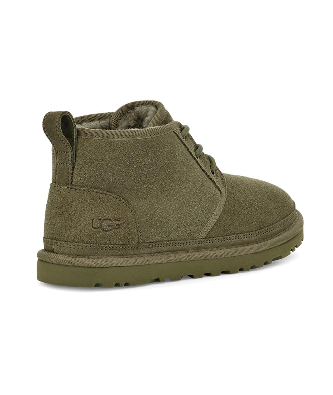 UGG AUSTRALIA Хаки замшевые ботинки, фото 5