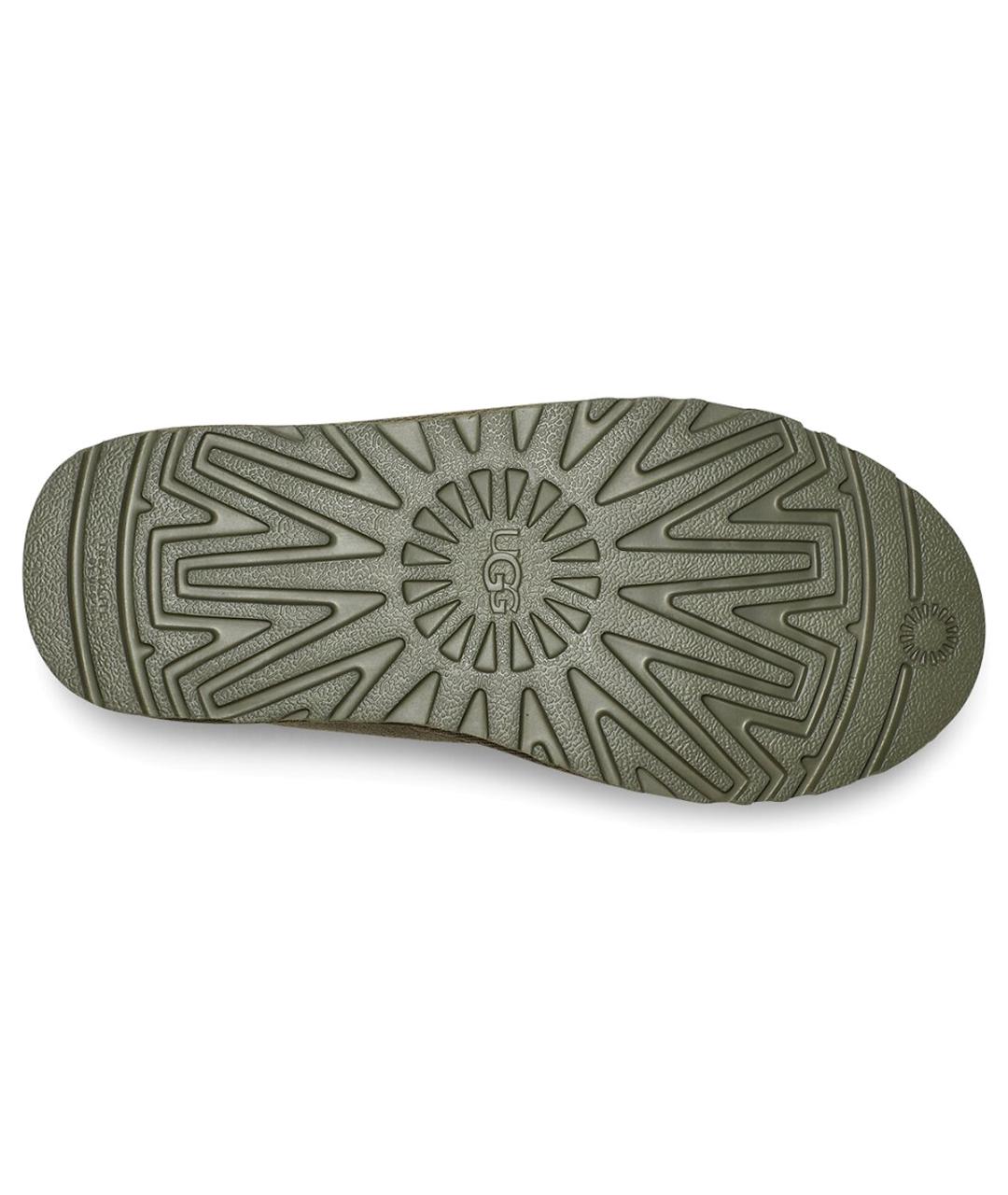 UGG AUSTRALIA Хаки замшевые ботинки, фото 6