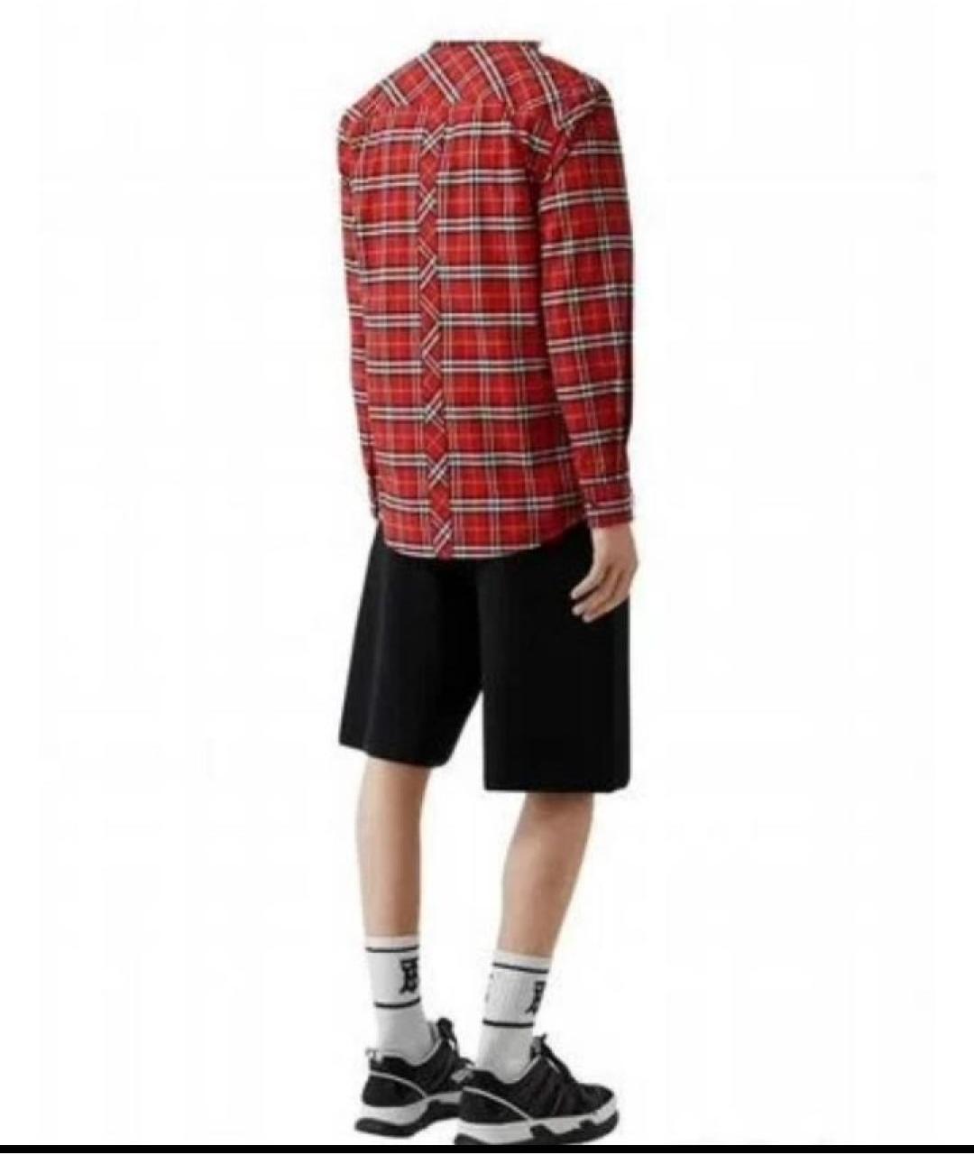 BURBERRY Мульти хлопковая кэжуал рубашка, фото 4