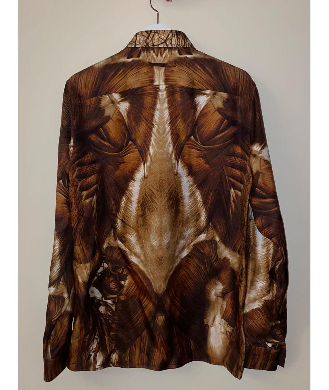 JEAN PAUL GAULTIER Оранжевая шелковая кэжуал рубашка, фото 2