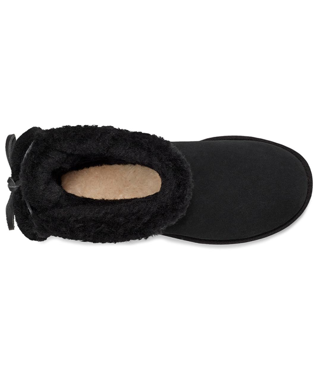 UGG AUSTRALIA Черные замшевые ботинки, фото 5