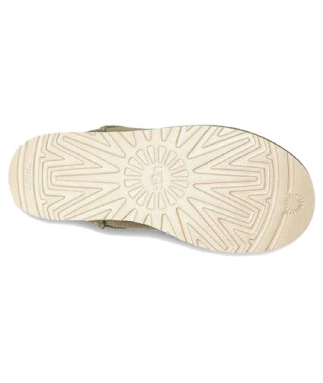 UGG AUSTRALIA Хаки замшевые ботинки, фото 5