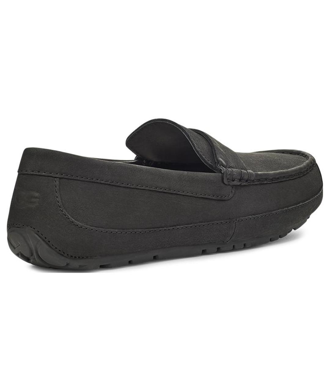 UGG AUSTRALIA Черные мокасины, фото 4