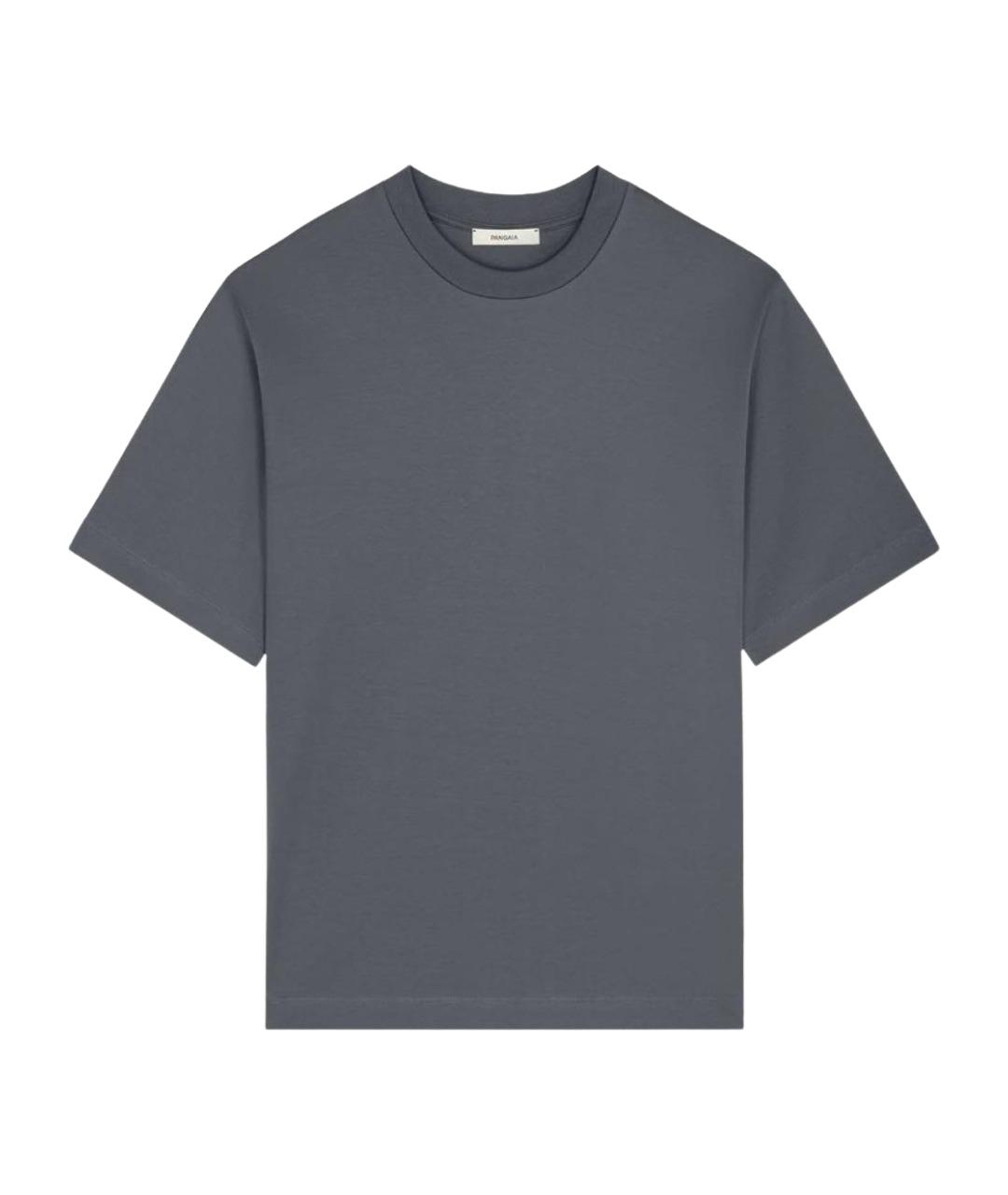 THE PANGAIA Серая хлопковая футболка, фото 1