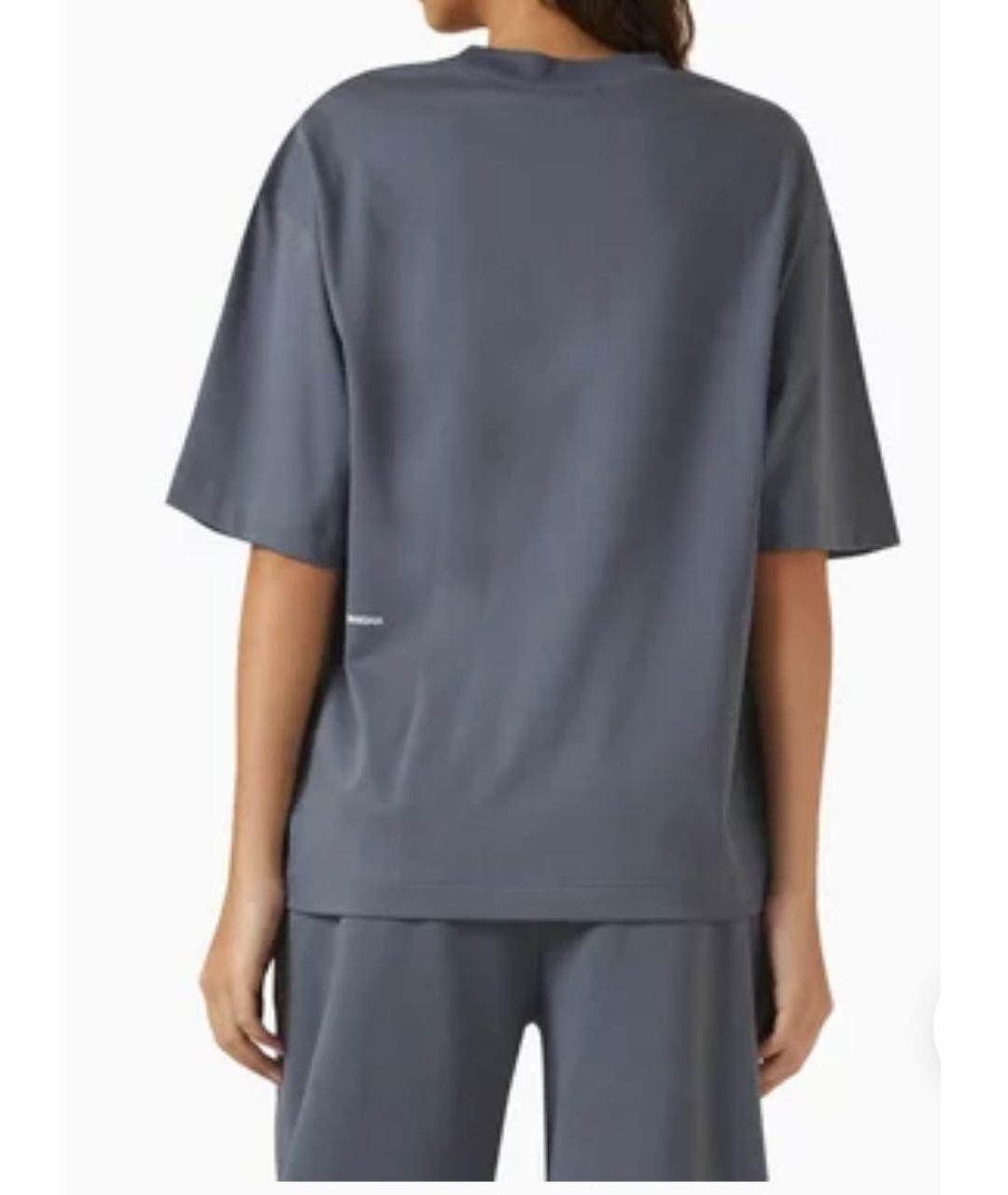 THE PANGAIA Серая хлопковая футболка, фото 7