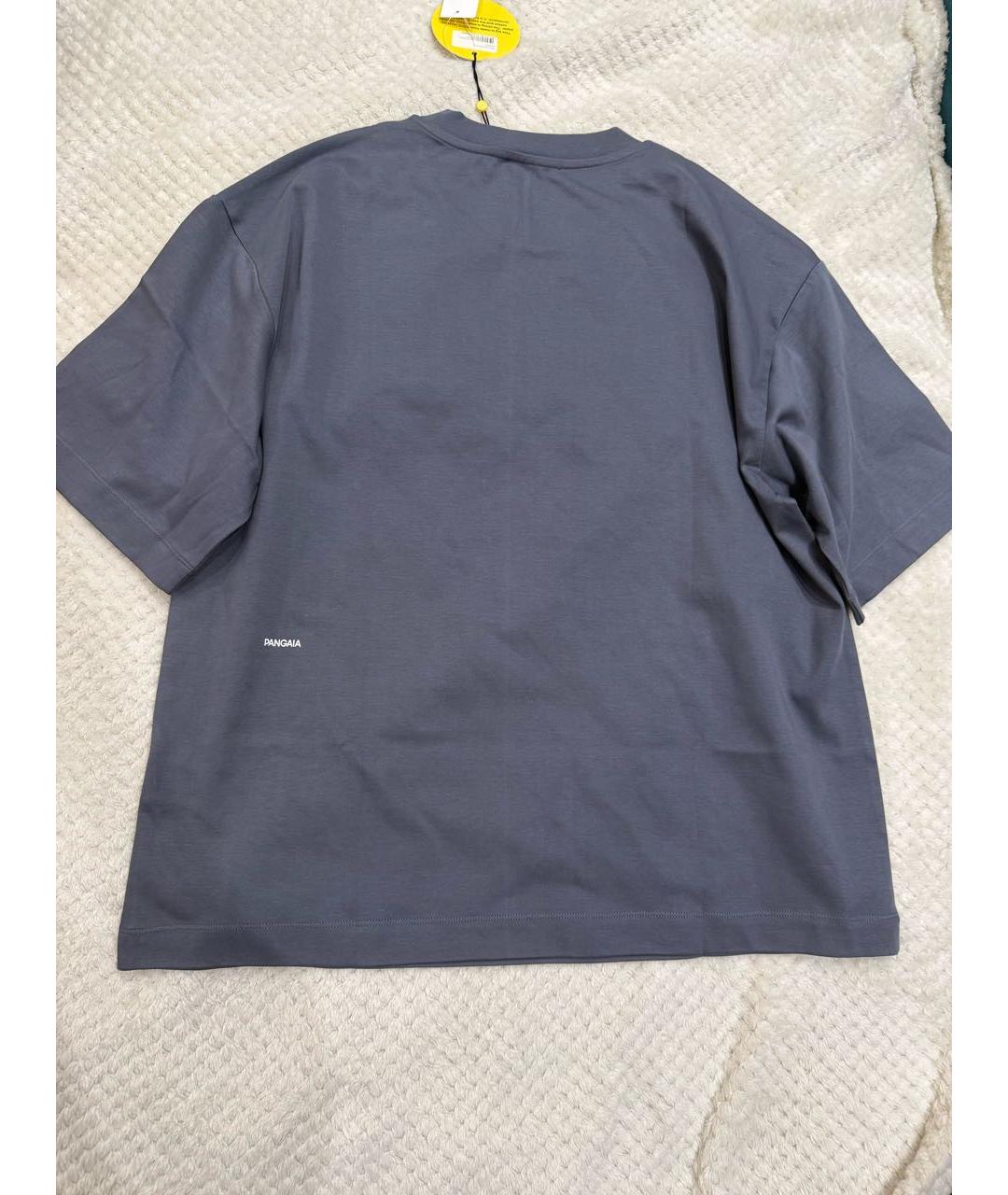THE PANGAIA Серая хлопковая футболка, фото 4