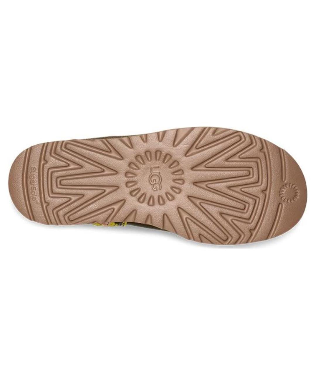 UGG AUSTRALIA Зеленые замшевые ботинки, фото 6