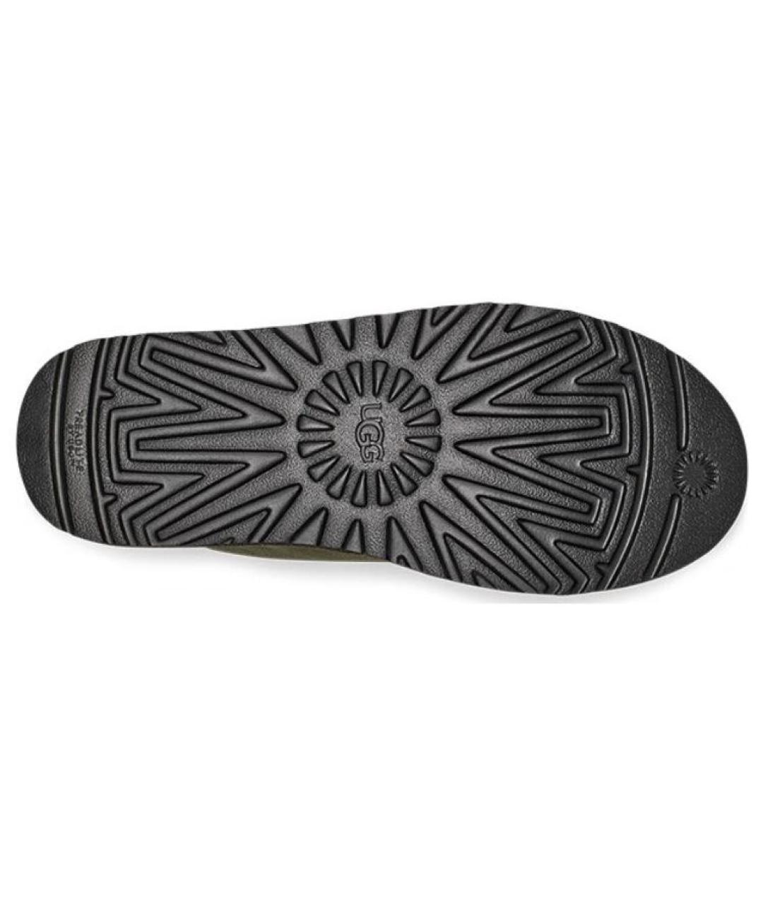 UGG AUSTRALIA Зеленые замшевые высокие ботинки, фото 6