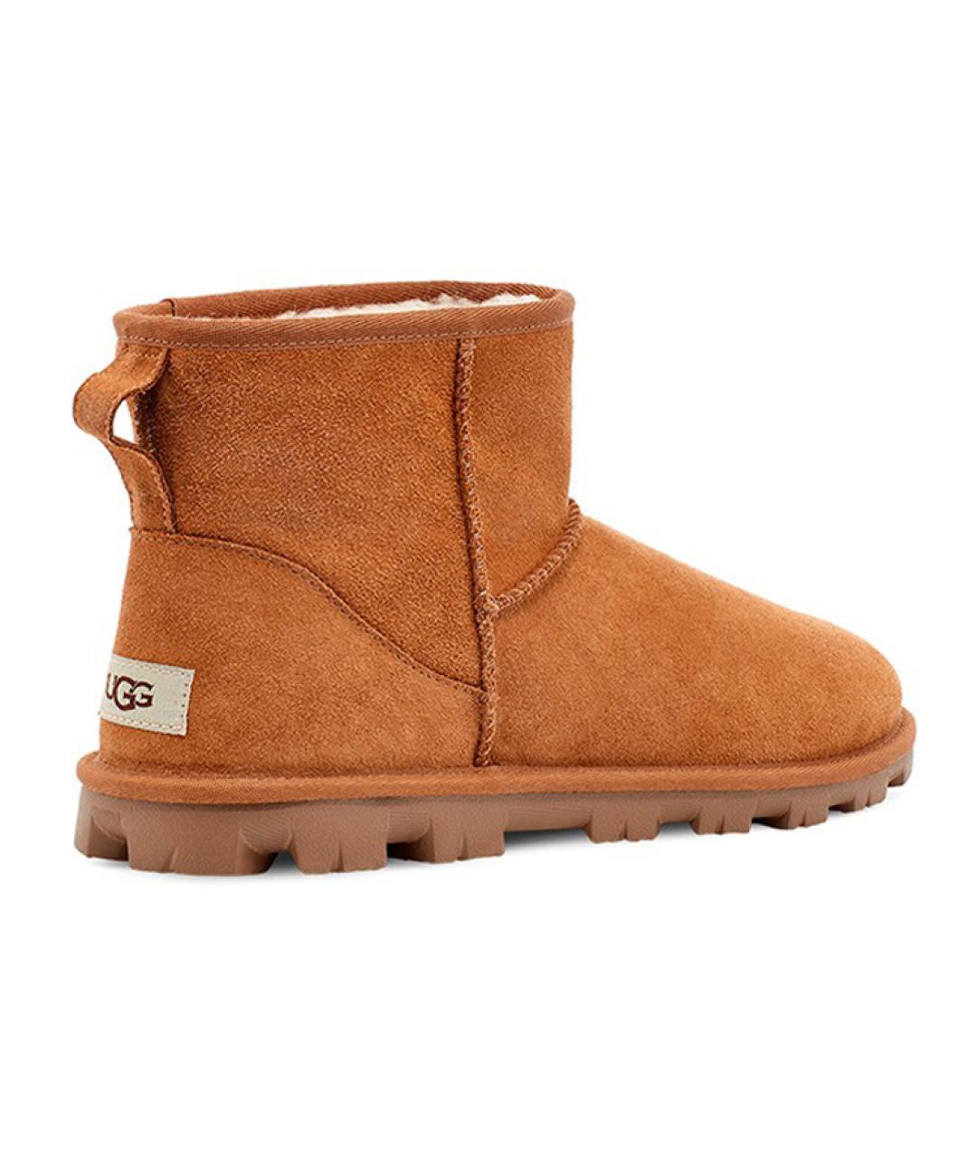 UGG AUSTRALIA Бежевые замшевые ботинки, фото 4