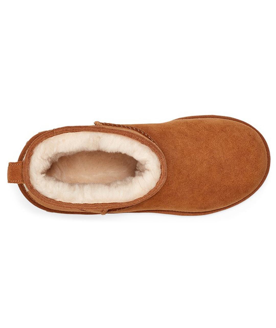 UGG AUSTRALIA Бежевые замшевые ботинки, фото 5