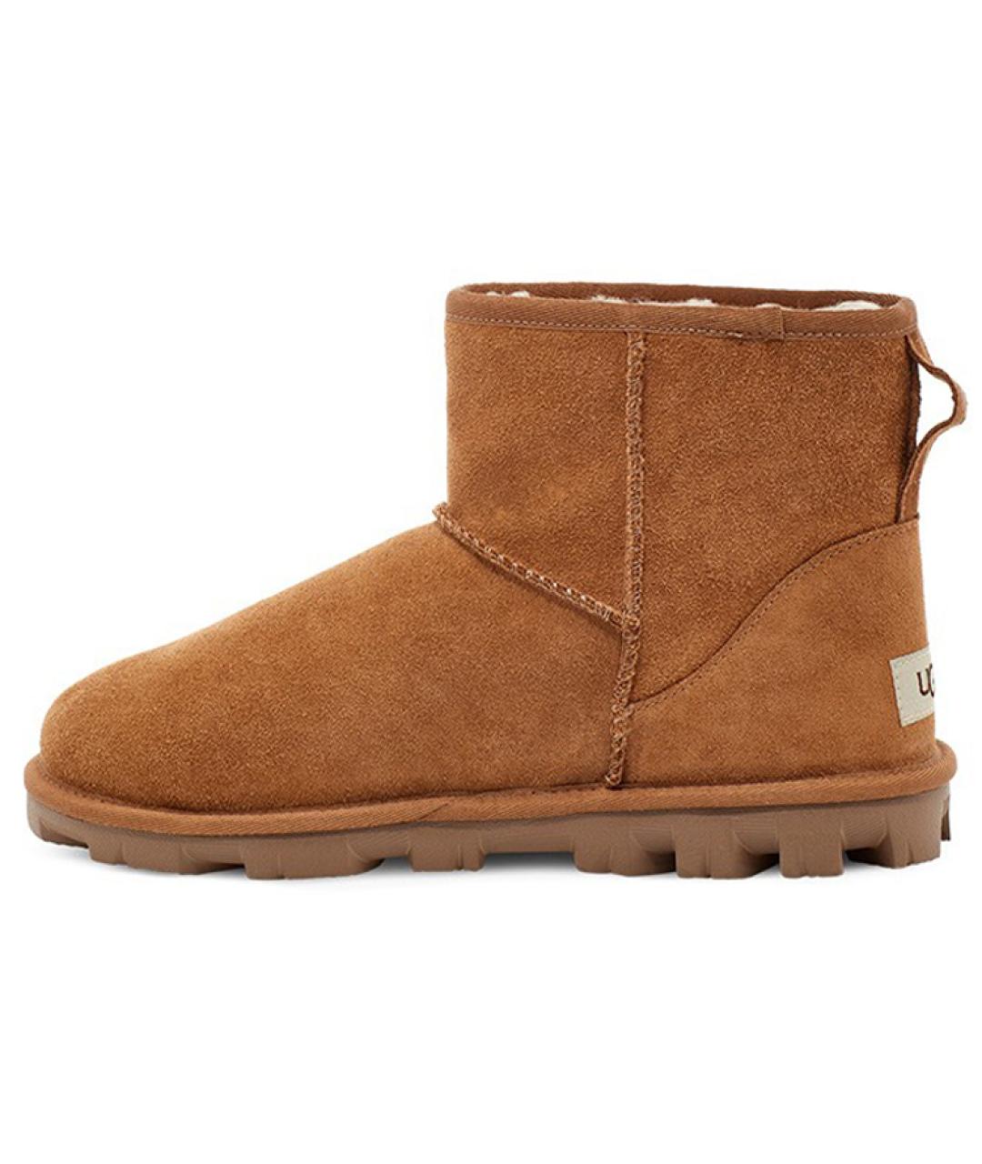 UGG AUSTRALIA Бежевые замшевые ботинки, фото 2