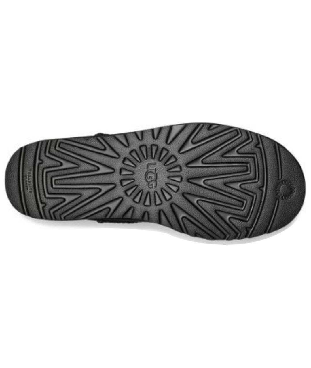 UGG AUSTRALIA Черные замшевые высокие ботинки, фото 6