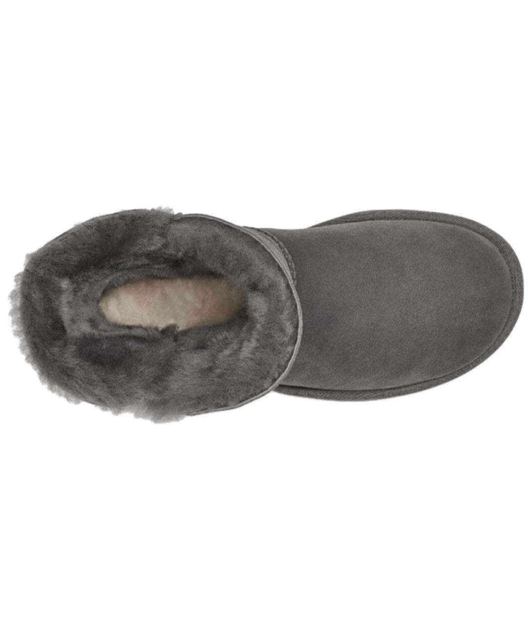 UGG AUSTRALIA Серые замшевые ботинки, фото 5
