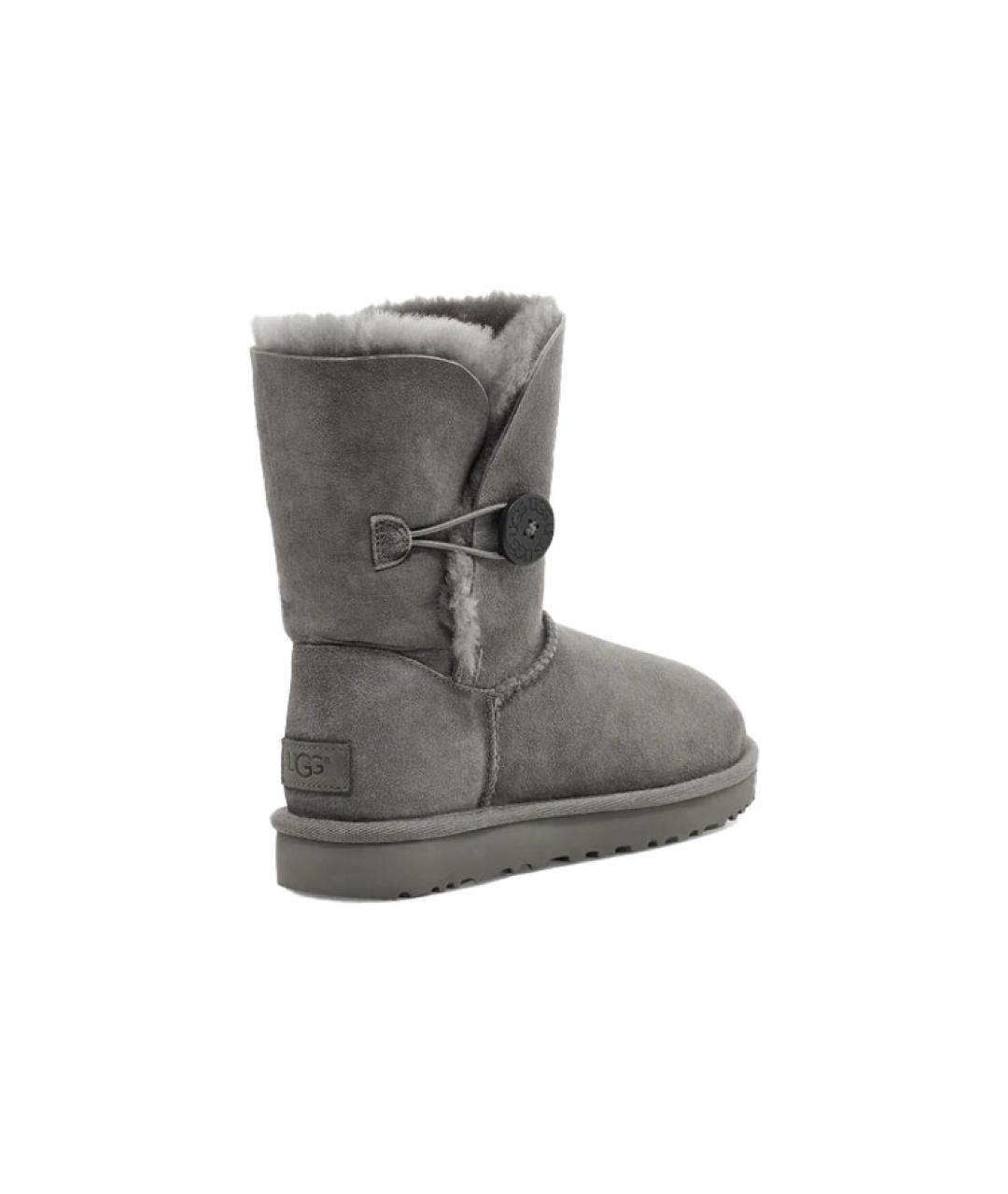 UGG AUSTRALIA Серые замшевые ботинки, фото 4
