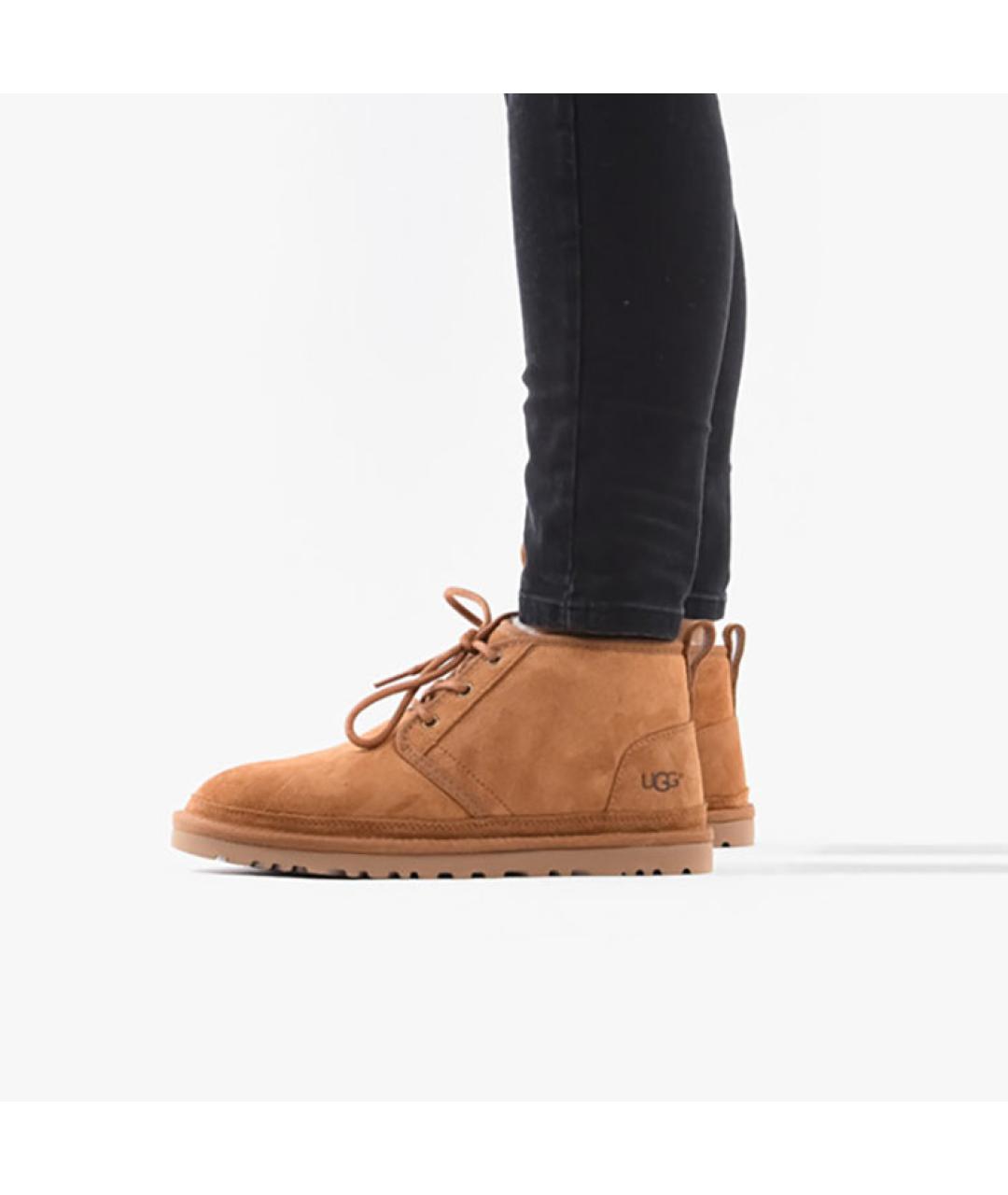 UGG AUSTRALIA Коричневые ботинки, фото 6