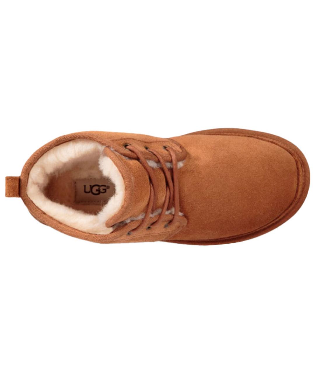 UGG AUSTRALIA Коричневые ботинки, фото 4
