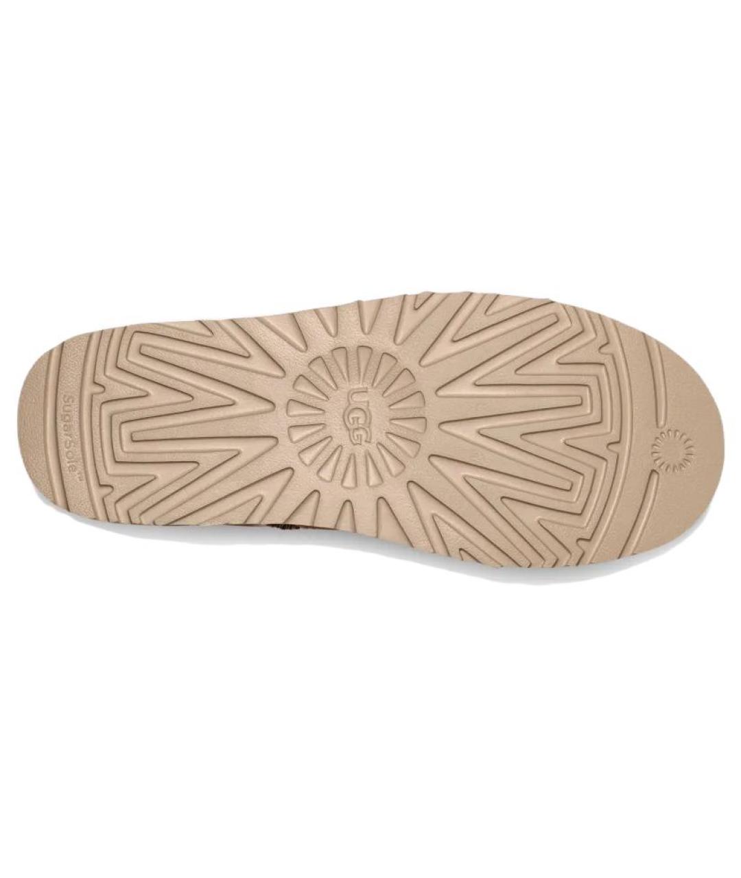 UGG AUSTRALIA Коричневые замшевые ботинки, фото 5